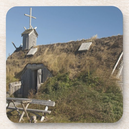 Kanada, Neufundland und Labrador, L'Anse Aux Untersetzer (Vorderseite)