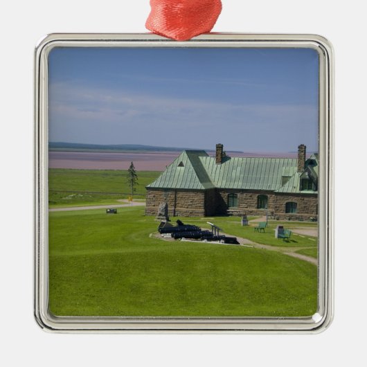 Kanada, New Brunswick, Aulac. Fort Cumberland Ornament Aus Metall (Vorne)