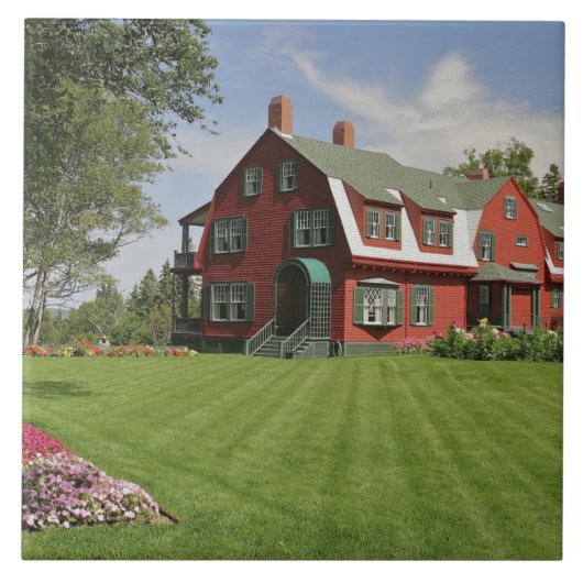 Kanada, New Brunswick, Campobello Island. Fliese (Vorderseite)