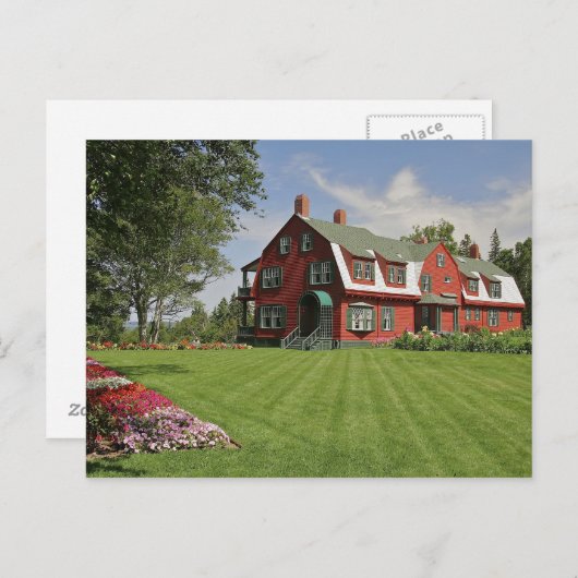 Kanada, New Brunswick, Campobello Island. Postkarte (Vorne/Hinten)