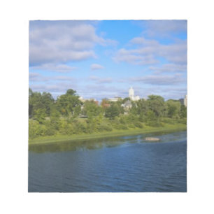 Kanada, New Brunswick, Fredericton, City view Notizblock