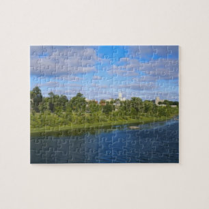 Kanada, New Brunswick, Fredericton, Stadtansicht Puzzle