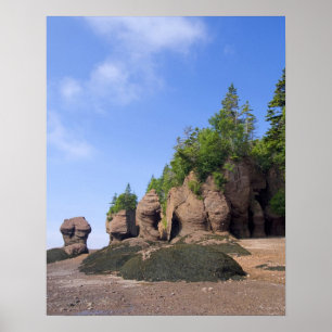 Kanada, New Brunswick, Hopewell Cape, Bay of the Poster