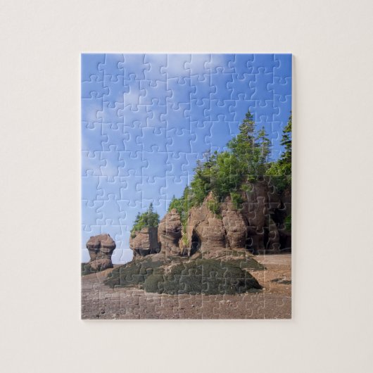 Kanada, New Brunswick, Hopewell Cape, Bay of the Puzzle (Vertikal)