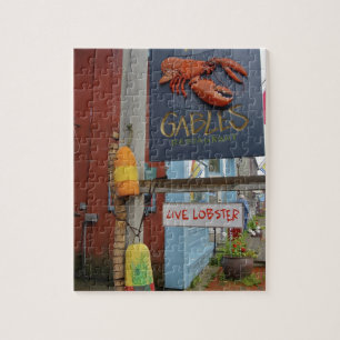 Kanada, New Brunswick, St Andrews. Bunt Puzzle