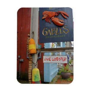 Kanada, New Brunswick, St Andrews.farbig Magnet