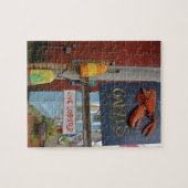 Kanada, New Brunswick, St Andrews.farbig Puzzle (Horizontal)