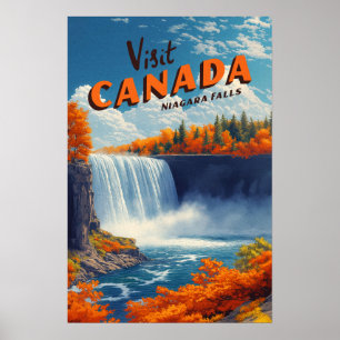 Kanada Niagara Falls Reiseplakat Poster