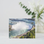 Kanada Niagara Wasserfälle Pferde Skylines Postkar Postkarte (Stehend Vorderseite)