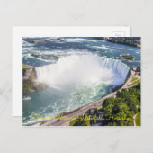 Kanada Niagara Wasserfälle Pferde Skylines Postkar Postkarte (Vorne/Hinten)