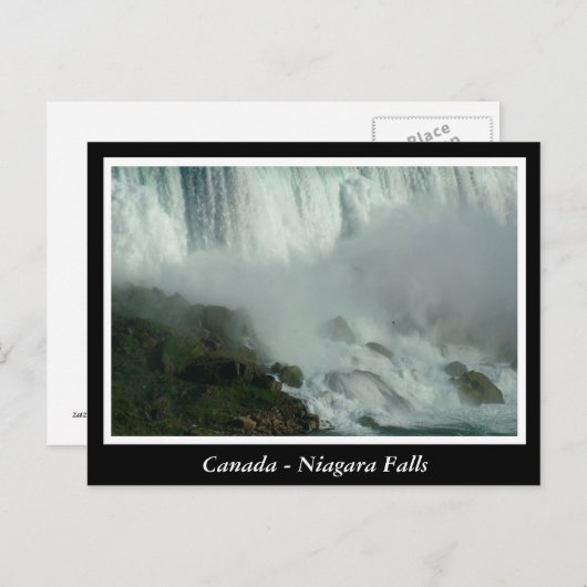 Kanada, Niagarafälle Postkarte (Vorne/Hinten)