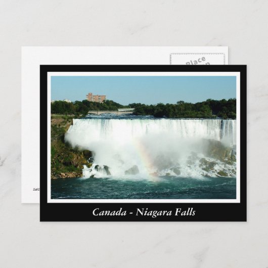 Kanada, Niagarafälle Postkarte (Vorne/Hinten)