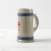 Kanada Nicht zu verkaufen Bierglas (VorderseiteRechts)