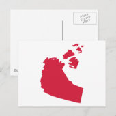 Kanada - Nordwestgebiete Postkarte (Vorne/Hinten)