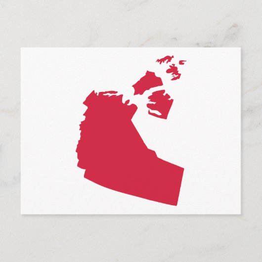 Kanada - Nordwestgebiete Postkarte (Vorderseite)