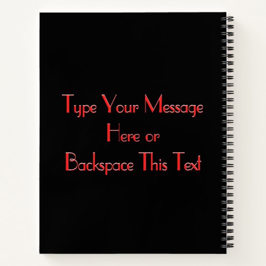 Kanada Notebook Custom Canada Goose Notebooks Gesc Notizblock (Rückseite)