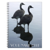 Kanada Notebook Custom Canada Goose Notebooks Gesc Notizblock (Vorderseite)