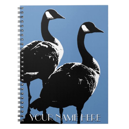 Kanada Notebook Custom Canada Goose Notebooks Gesc Notizblock (Vorderseite)