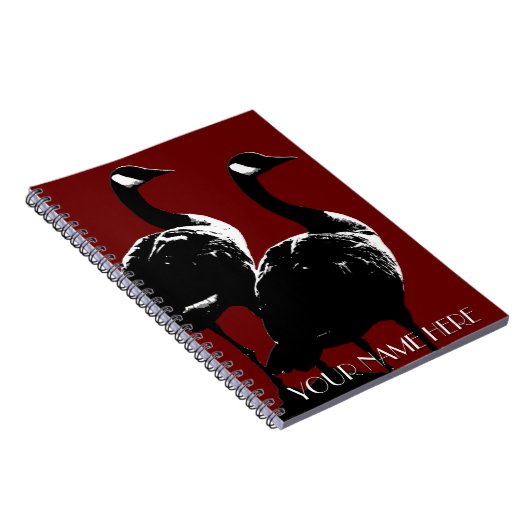 Kanada Notebook Custom Canada Goose Notebooks Gesc Notizblock (Rechte Seite)