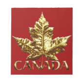 Kanada Notepad Gold Medaille Kanada Souvenir Notep Notizblock (Vorderseite)