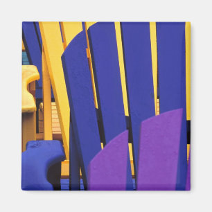 Kanada, Nova Scotia, Bridgewater. Farblich 4 Magnet