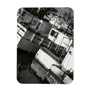 Kanada, Nova Scotia, Digby. Fischerboote Magnet