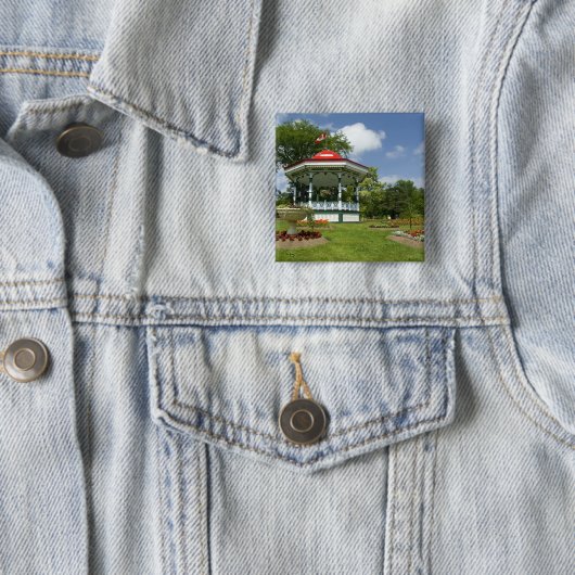 Kanada, Nova Scotia, Halifax, öffentliche Gärten. Button (Beispiel)