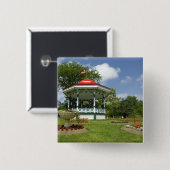 Kanada, Nova Scotia, Halifax, öffentliche Gärten. Button (Vorne & Hinten)