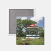 Kanada, Nova Scotia, Halifax, Public Gardens. 2 Magnet (Vorderseite/Rückseite)
