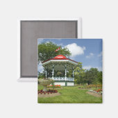 Kanada, Nova Scotia, Halifax, Public Gardens. Magnet (Vorderseite/Rückseite)