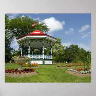 Kanada, Nova Scotia, Halifax, Public Gardens. Poster