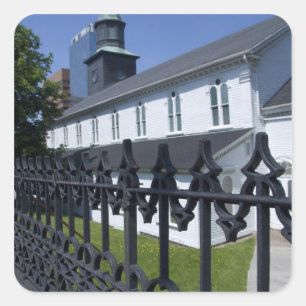 Kanada, Nova Scotia, Halifax. Saint Paul Quadratischer Aufkleber