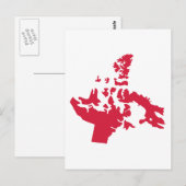Kanada - Nunavut Postkarte (Vorne/Hinten)