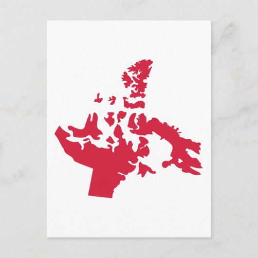 Kanada - Nunavut Postkarte (Vorderseite)