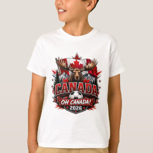 Kanada Oh Kanada 2026 Fußballfan T-Shirt