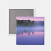 Kanada, Ontario, Algonguin Park, Kanueist Magnet (Vorderseite/Rückseite)
