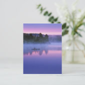 Kanada, Ontario, Algonguin Park, Kanueist Postkarte (Stehend Vorderseite)