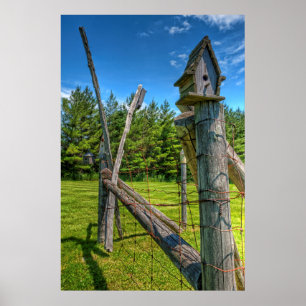 Kanada, Ontario, Erin, Vogelhaus Poster
