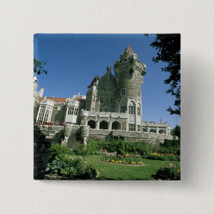 Kanada, Ontario, Toronto. Historisches Casa Loma Button