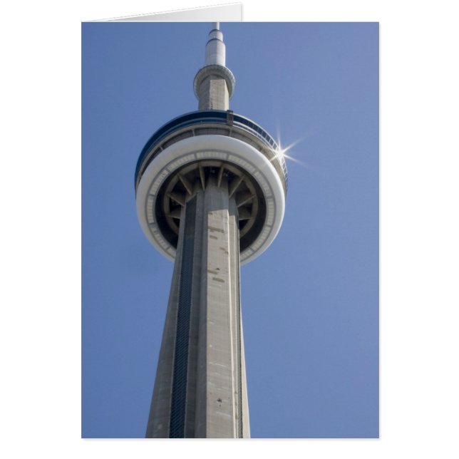 Kanada, Ontario, Toronto. Oberseite des CN Tower m (Vorne)
