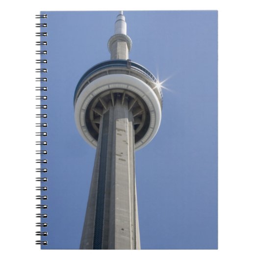 Kanada, Ontario, Toronto. Top of CN Tower mit Notizblock (Vorderseite)