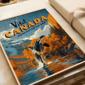 Kanada Orca Poster - Vancouver Island Art