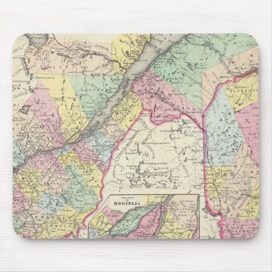 Kanada Ost- oder Unterkanada und Neubraunschweig Mousepad (Vorne)