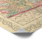 Kanada Ost-Unterregion Poster (Ecke)