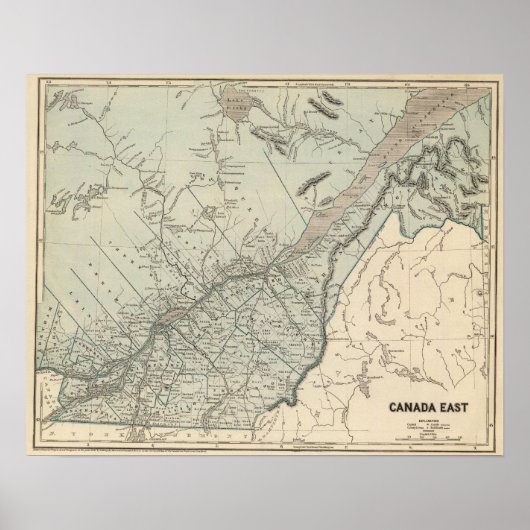Kanada - Osten Poster (Vorne)