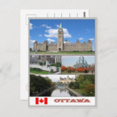 Kanada - Ottawa - Mosaik - Postkarte (Vorne/Hinten)