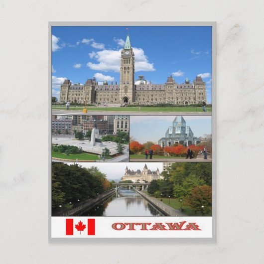 Kanada - Ottawa - Mosaik - Postkarte (Vorderseite)