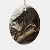 Kanada-Otter-Illustration (Lutra Canadensis) Keramik Ornament (Rechts)