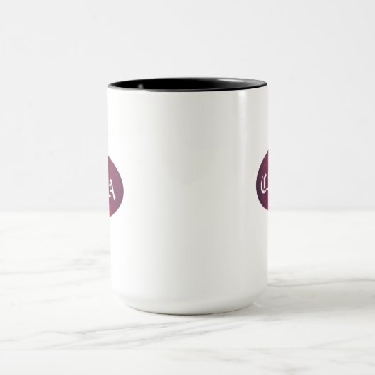 Kanada Oval Tasse (Zentrum)