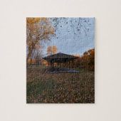 Kanada Pagode im Herbst Puzzle (Vertikal)